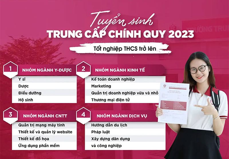 Thông tin tuyển sinh Trường Trung Cấp Bách Khoa Sài Gòn