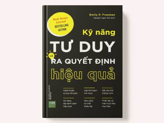 Sách Kỹ năng tư duy và ra quyết định hiệu quả - Đừng tỏ ra vội vã