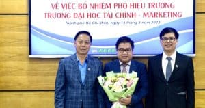 Trường ĐH Tài chính-Marketing có phó hiệu trưởng 38 tuổi