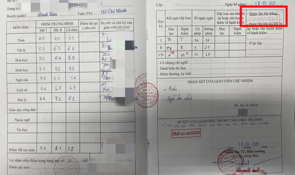 Thí sinh không đủ điều kiện nhưng vẫn đỗ tốt nghiệp THPT: Xử lý người liên quan - Ảnh 1.