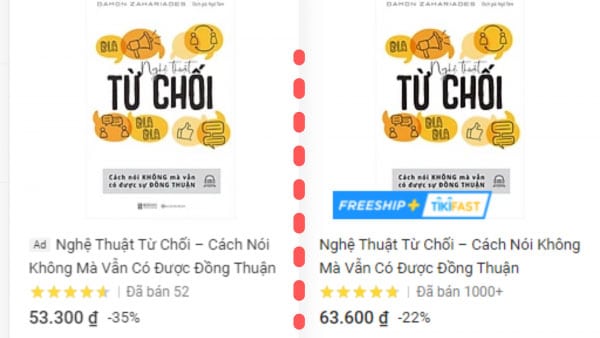  Lượng bán khủng “Nghệ thuật từ chối” tại sàn Tiki