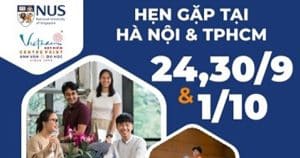 Lãnh đạo Ban tuyển sinh NUS thông tin học bổng và du học cử nhân 2024