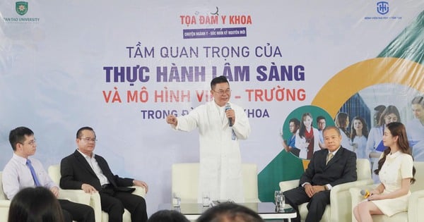Tọa đàm Y khoa: Thực hành lâm sàng và mô hình Viện