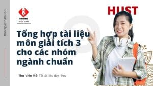 Tổng hợp tài liệu môn giải tích 3 cho các nhóm ngành chuẩn