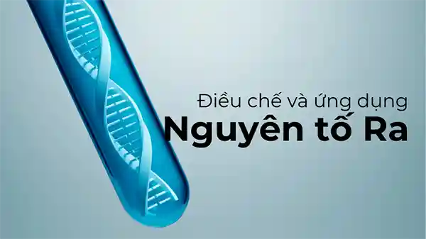 Điều chế nguyên tố Ra trong công nghiệp hiện không phổ biến do tính chất phóng xạ mạnh của nó