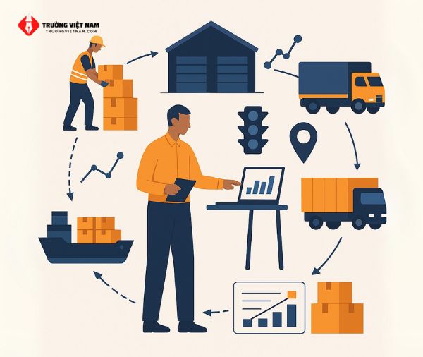Mô hình hóa là gì? Kiến thức cơ bản và ứng dụng thực tiễn 4 Quy trình vận hành chuỗi cung ứng và quản lý dòng hàng trong lĩnh vực logistics