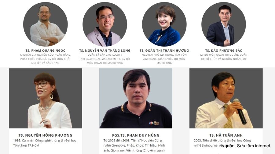Profile của một vài giảng viên tại FPT University