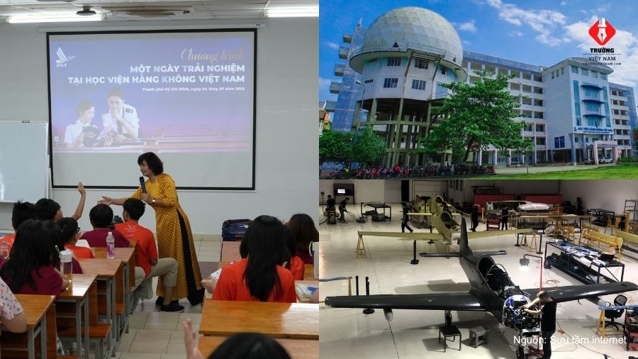 Học viện Hàng không trang bị đầy đủ cơ sở vật chất hiện đại