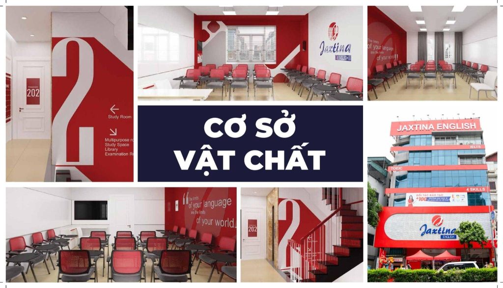 cơ sở vật chất hiện đại tại trung tâm