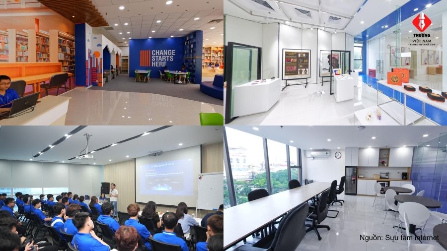 Trang thiết bị phòng lab, thư viện hiện đại tại Greenwich Việt Nam