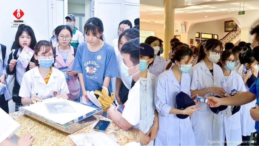 Sinh viên được nhà trường hướng dẫn đóng học phí thuận tiện