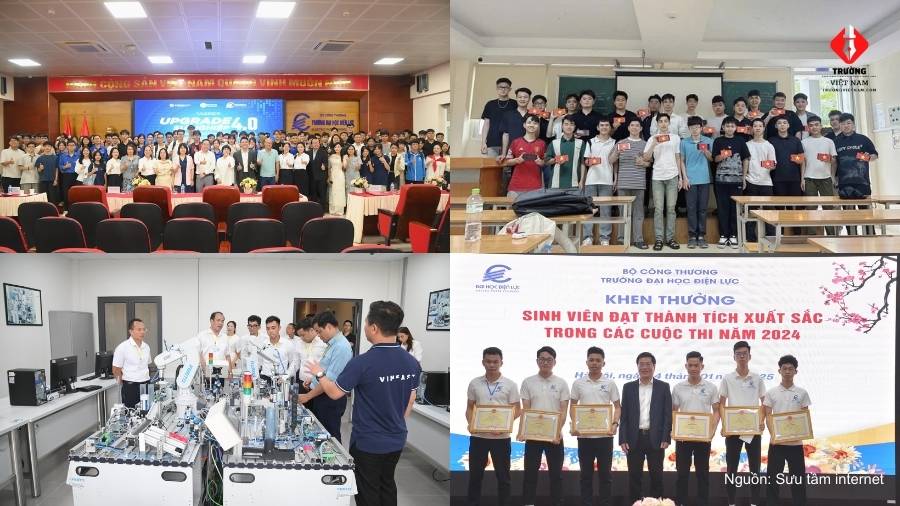Phòng học, thí nghiệm và hội trường của Đại học Điện Lực