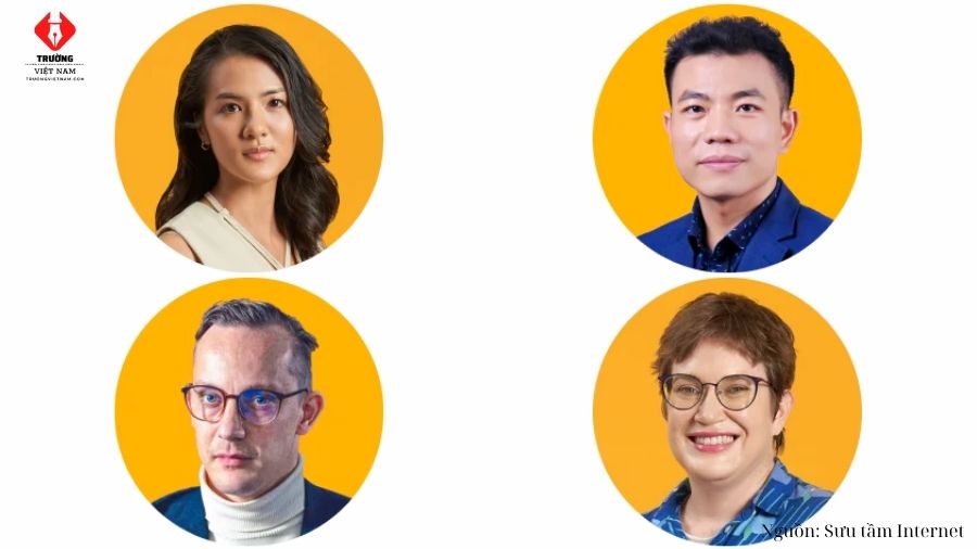 Một số giảng viên Đại học Fulbright