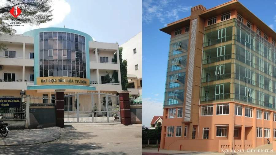 Hai cơ sở Đại học Văn Hóa TP.HCM tại Thủ Đức