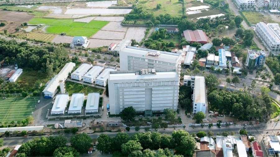 Cơ sở vật chất khuôn viên Trường Đại học Dầu Khí Việt Nam